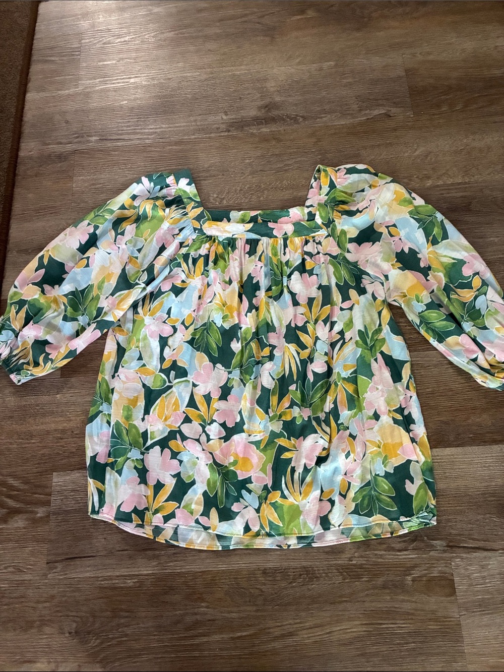 Tropical Pastel Blouse